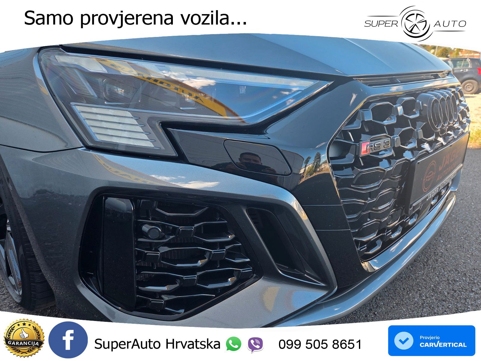 Audi RS3 Sedan 2.5 TFSI (400 KS) quattro S tronic