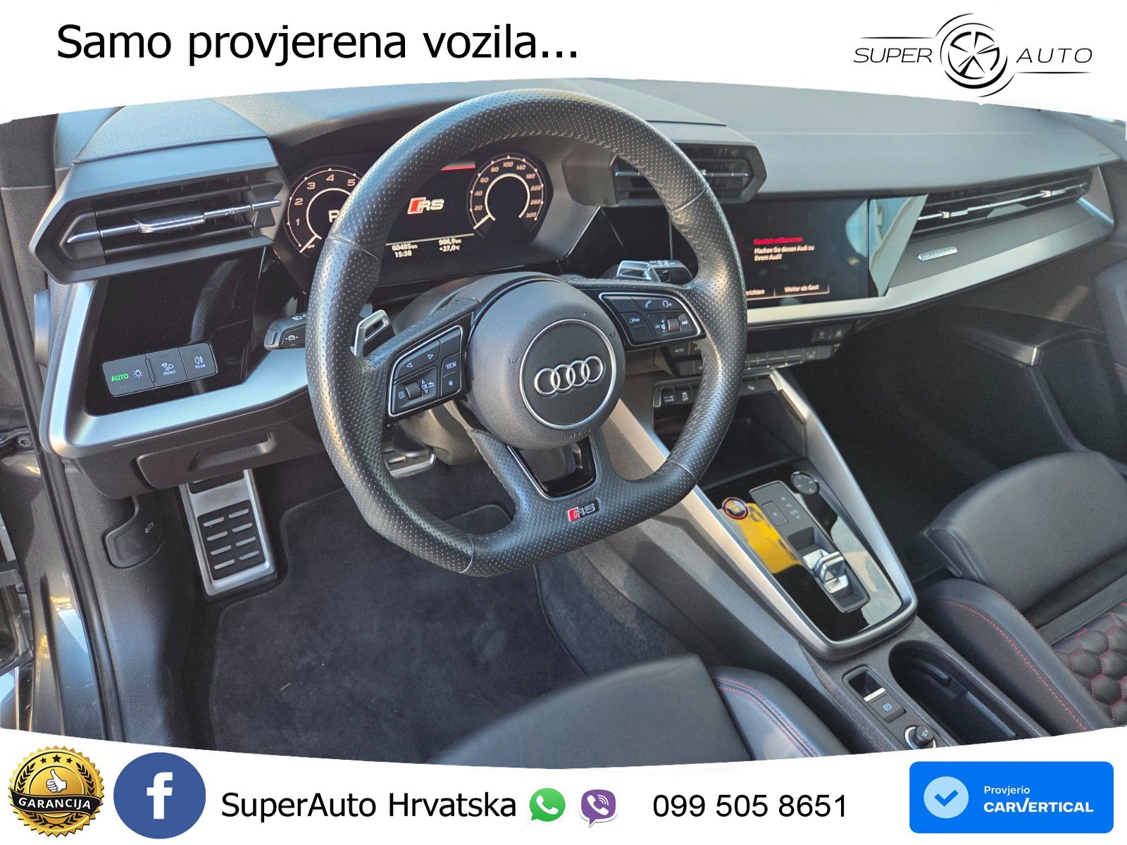 Audi RS3 Sedan 2.5 TFSI (400 KS) quattro S tronic