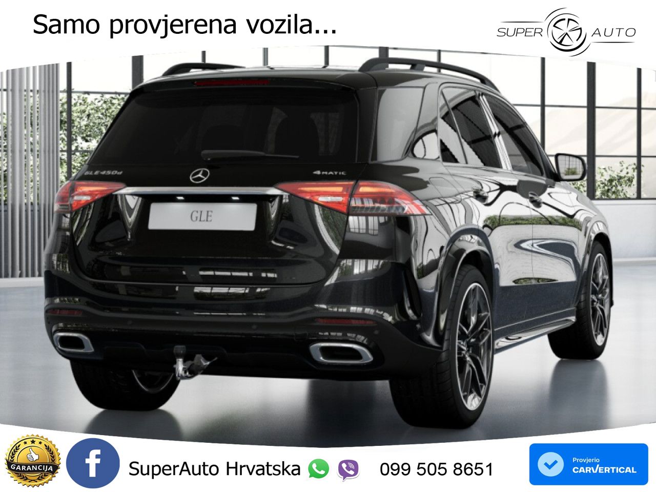 Mercedes GLE 450d (367 KS) EQ Boost 4MATIC 9G-TRONIC AMG LED+GR SJED+ACC