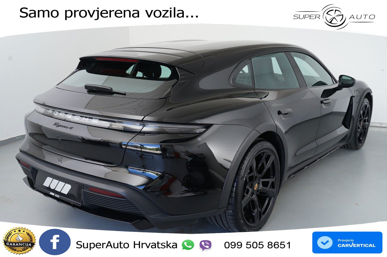 Porsche Taycan Cross Turismo 4 93.4 kWh (476 KS) LED+GR SJED+ACC