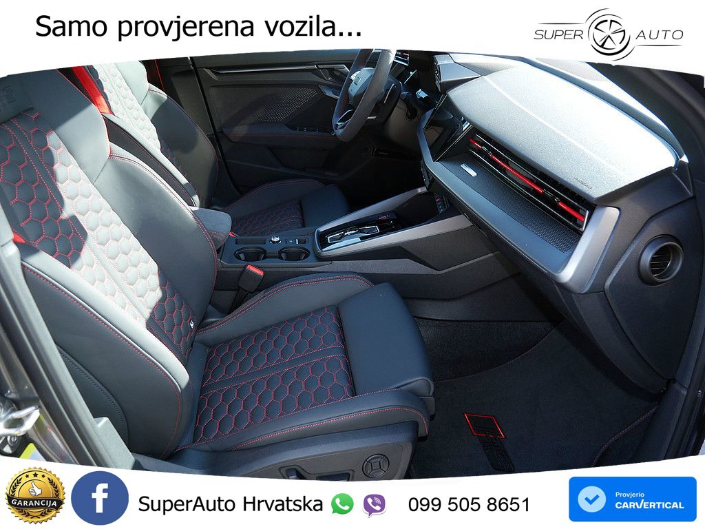 Audi RS3 Sportback 2.5 TFSI (400 KS) quattro S tronic LED+GR SJED+ACC
