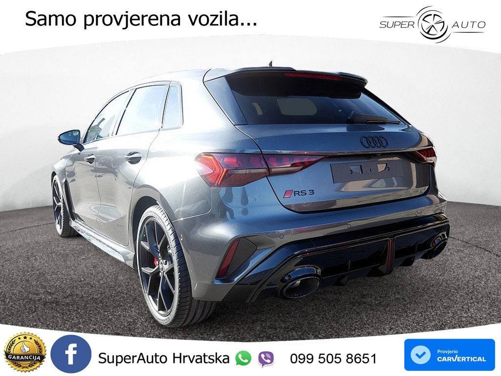 Audi RS3 Sportback 2.5 TFSI (400 KS) quattro S tronic LED+GR SJED+ACC