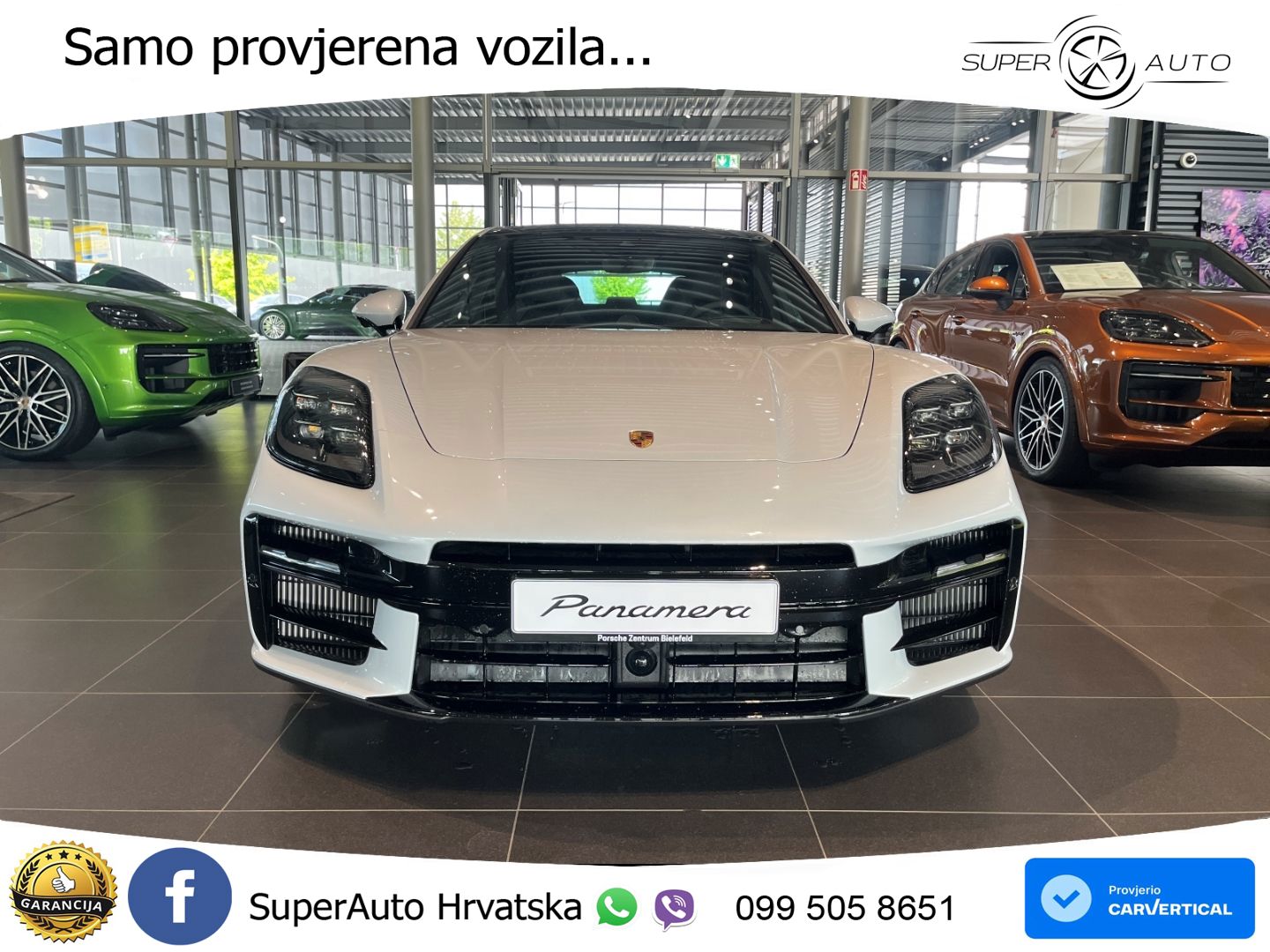 Porsche Panamera 4 2.9 V6 (470 KS) E-Hybrid PDK ACC+HEAD+4xGR SJED+360+PANO