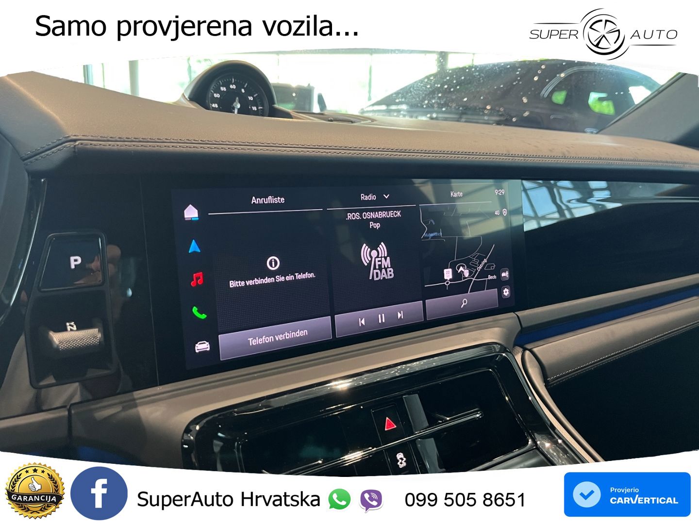 Porsche Panamera 4 2.9 V6 (470 KS) E-Hybrid PDK ACC+HEAD+4xGR SJED+360+PANO