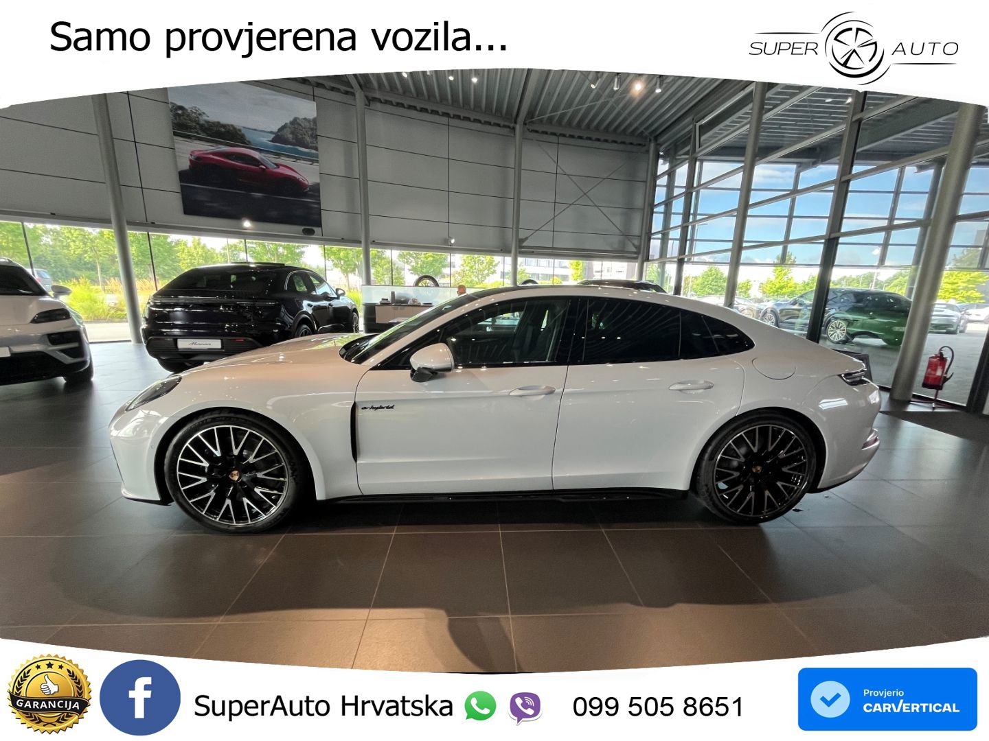 Porsche Panamera 4 2.9 V6 (470 KS) E-Hybrid PDK ACC+HEAD+4xGR SJED+360+PANO