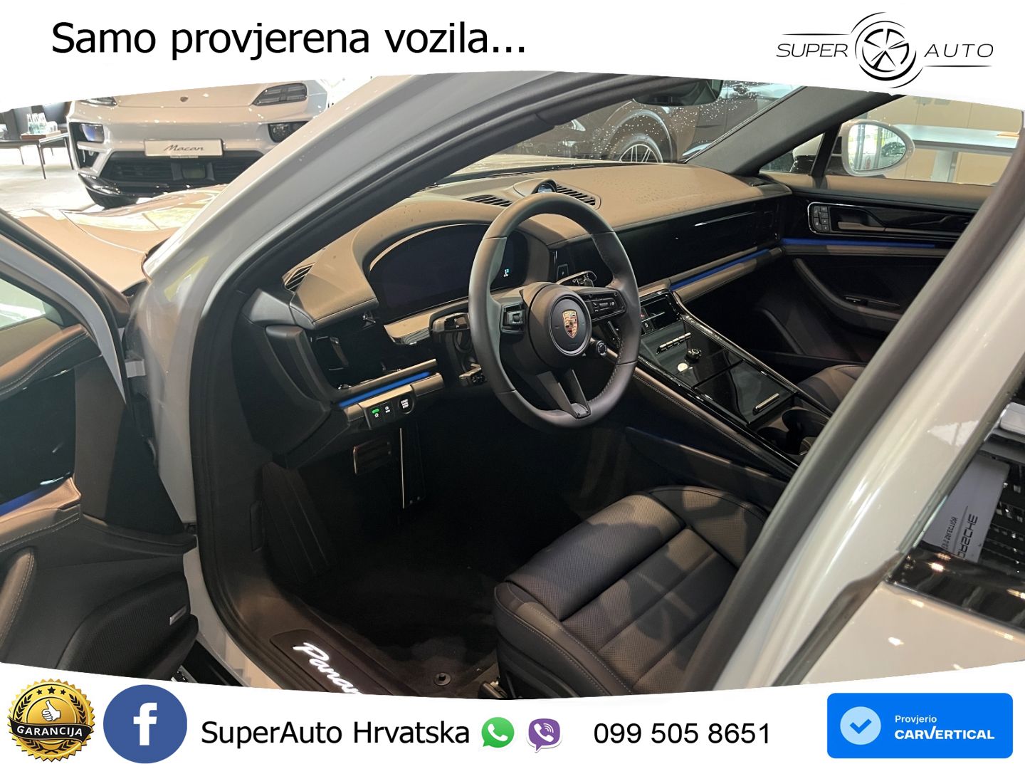 Porsche Panamera 4 2.9 V6 (470 KS) E-Hybrid PDK ACC+HEAD+4xGR SJED+360+PANO