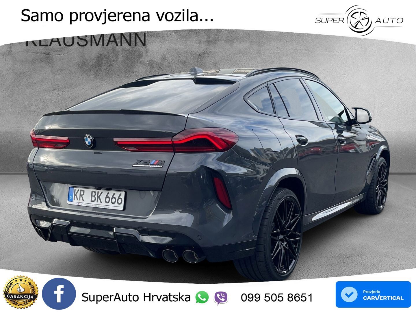 BMW X6 M Competition 4.4 V8 (625 KS) xDrive Steptronic LED+GR SJED+ACC
