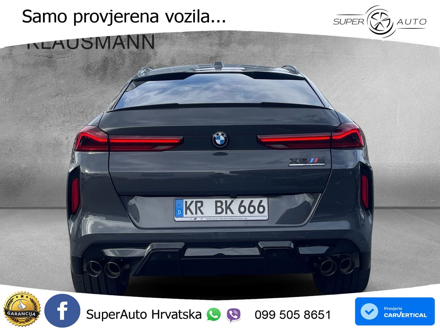 BMW X6 M Competition 4.4 V8 (625 KS) xDrive Steptronic LED+GR SJED+ACC