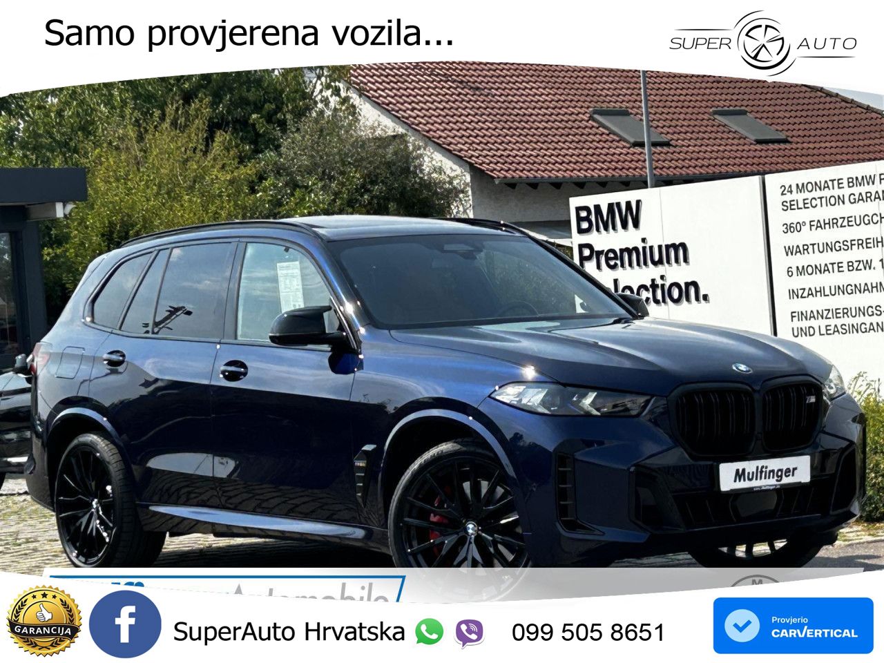 BMW X5 M60i V8 (530 KS) xDrive Steptronic ACC+HEAD+GR SJED+360+PANO