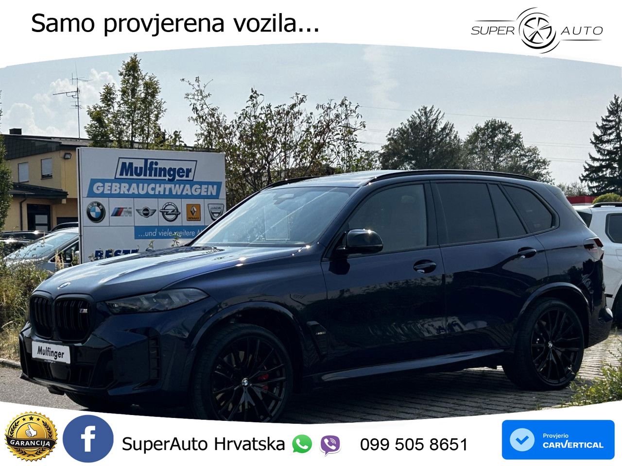 BMW X5 M60i V8 (530 KS) xDrive Steptronic ACC+HEAD+GR SJED+360+PANO