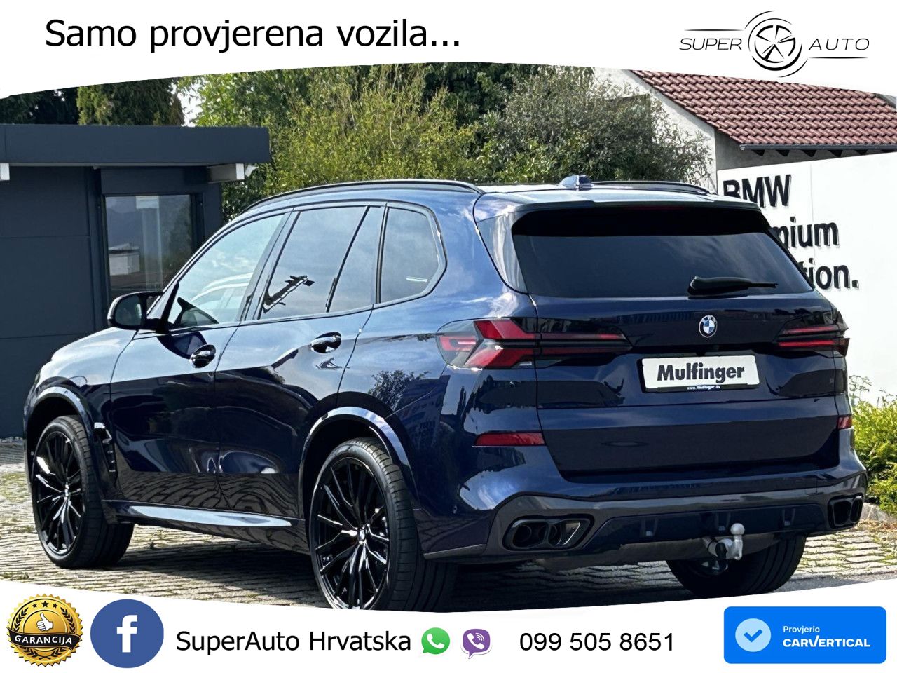 BMW X5 M60i V8 (530 KS) xDrive Steptronic ACC+HEAD+GR SJED+360+PANO