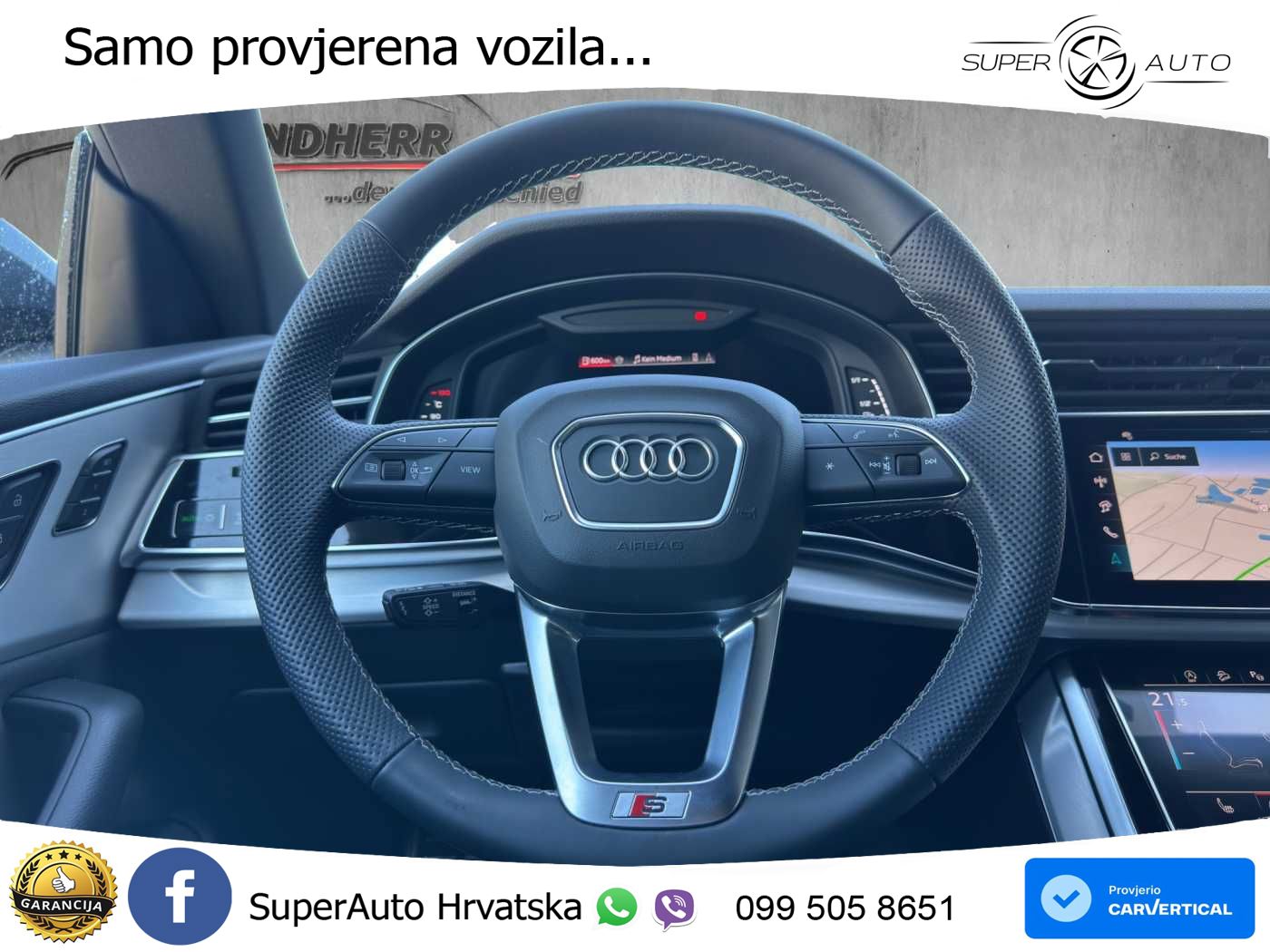 Audi Q8 50 TDI V6 (286 KS) quattro Tiptronic S line LED+GR SJED+ACC