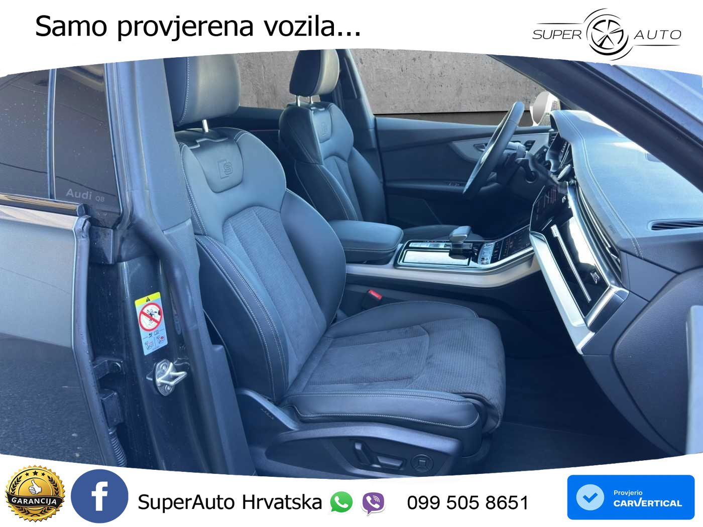 Audi Q8 50 TDI V6 (286 KS) quattro Tiptronic S line LED+GR SJED+ACC