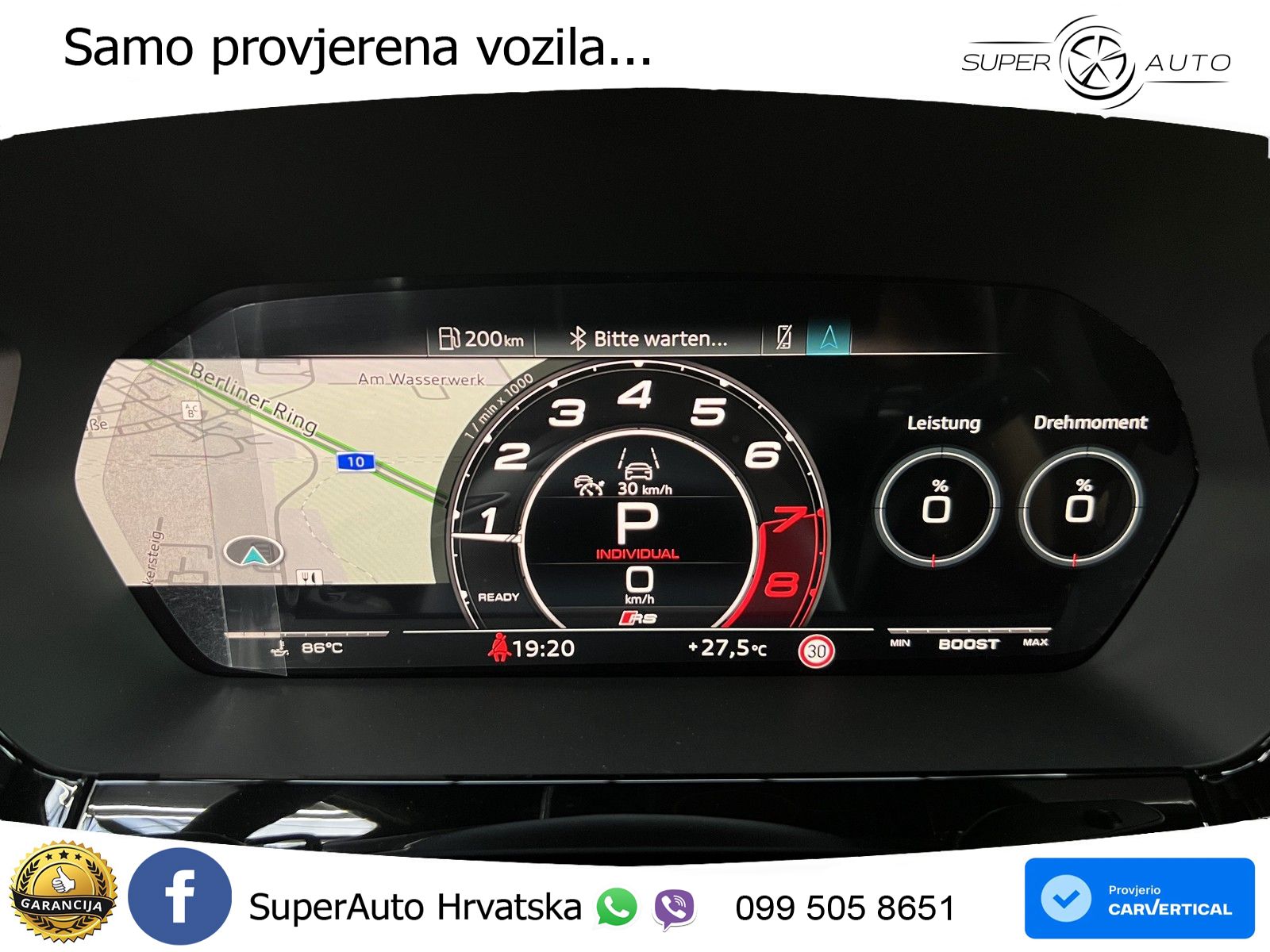 Audi RS3 Sportback 2.5 TFSI (400 KS) quattro S tronic LED+ACC