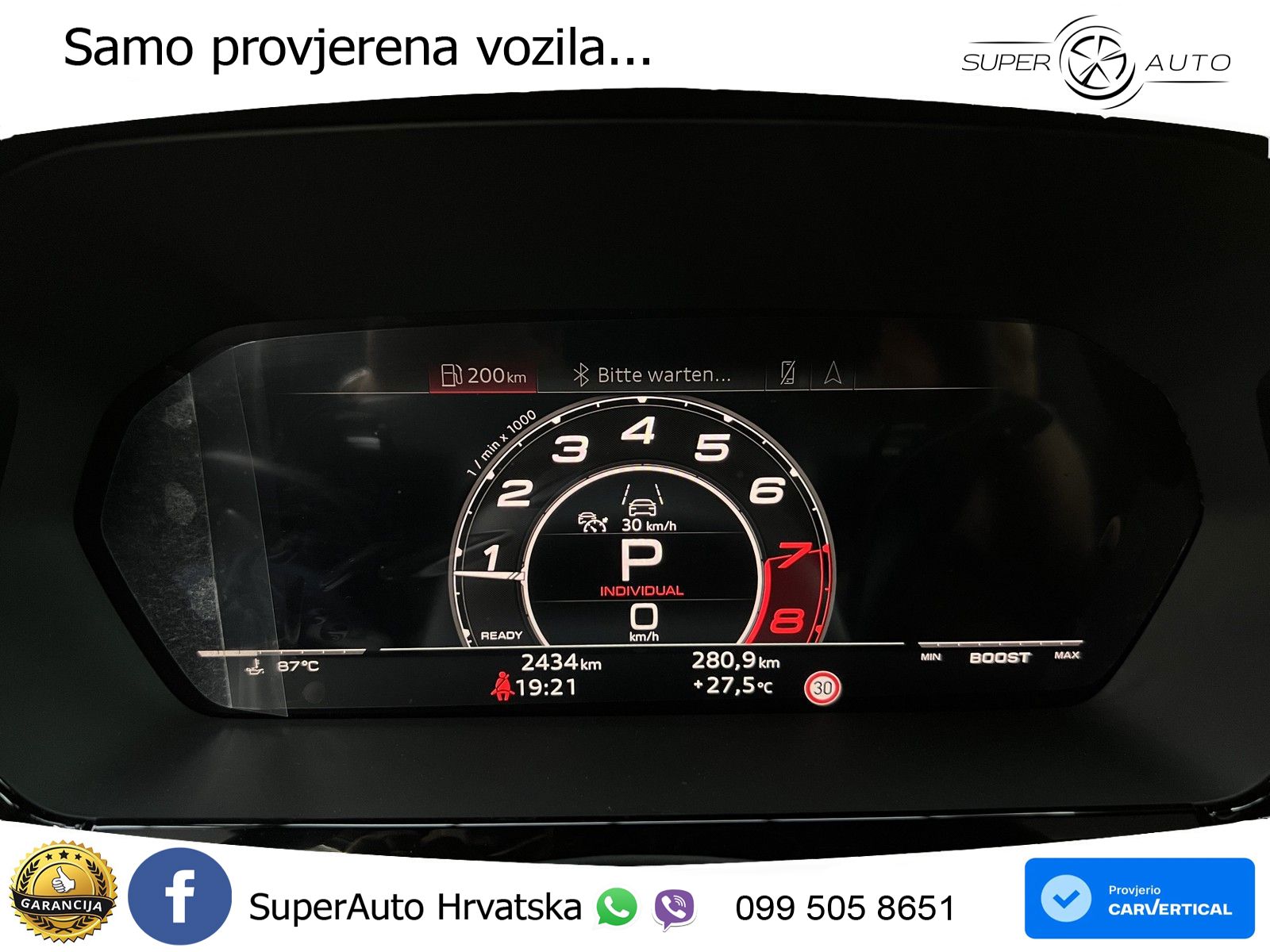 Audi RS3 Sportback 2.5 TFSI (400 KS) quattro S tronic LED+ACC