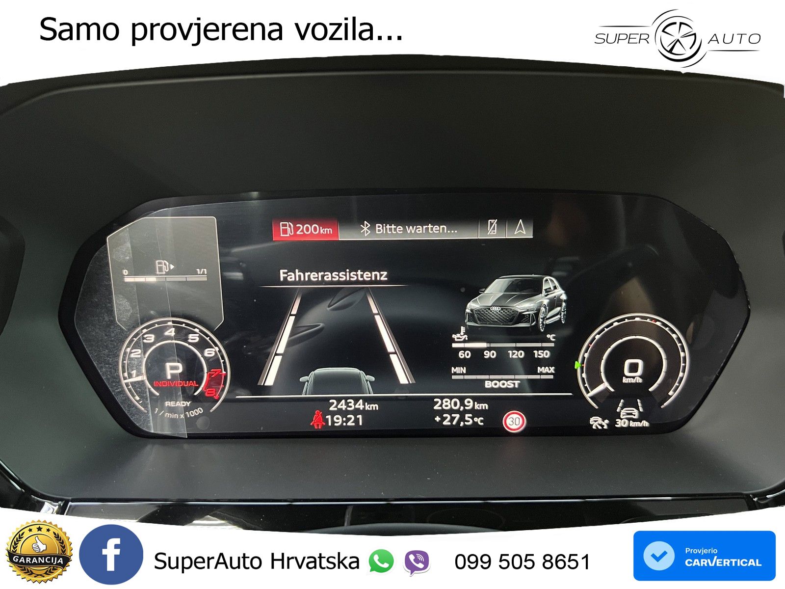 Audi RS3 Sportback 2.5 TFSI (400 KS) quattro S tronic LED+ACC