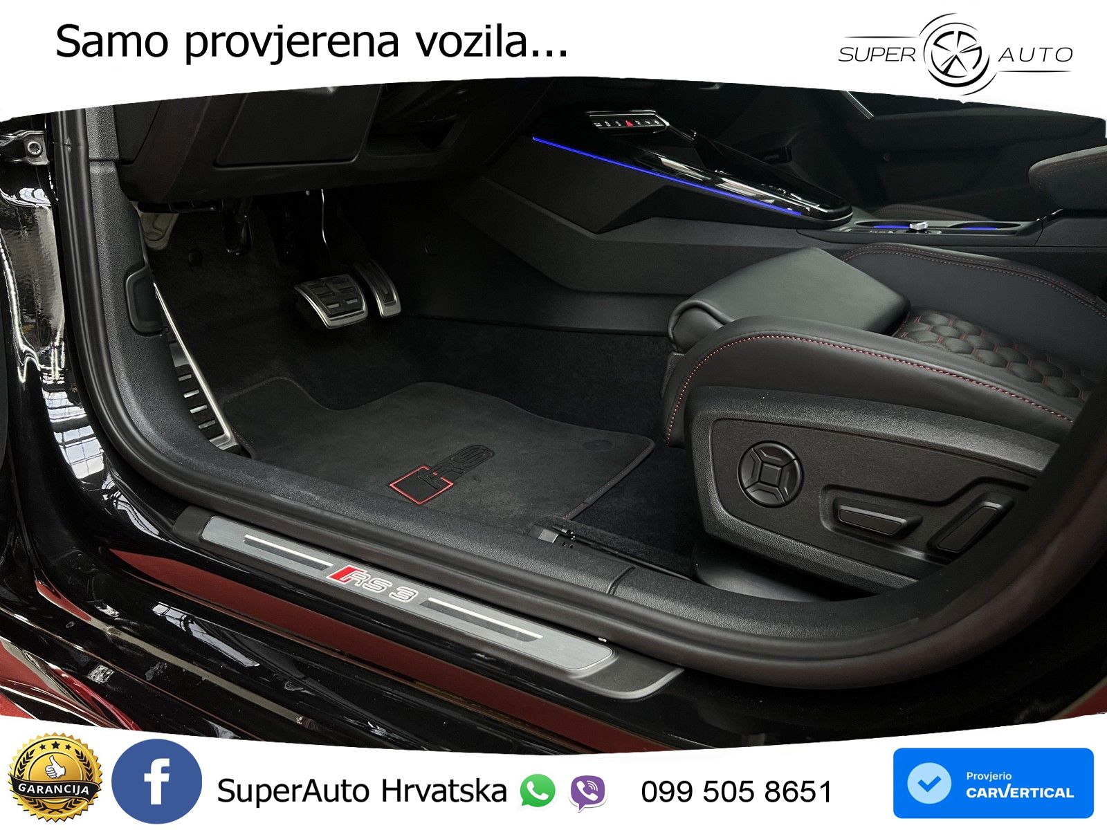 Audi RS3 Sportback 2.5 TFSI (400 KS) quattro S tronic LED+ACC