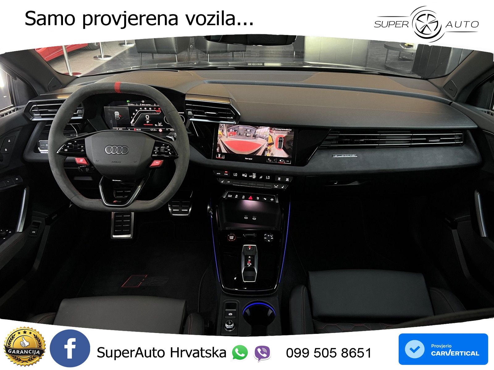 Audi RS3 Sportback 2.5 TFSI (400 KS) quattro S tronic LED+ACC