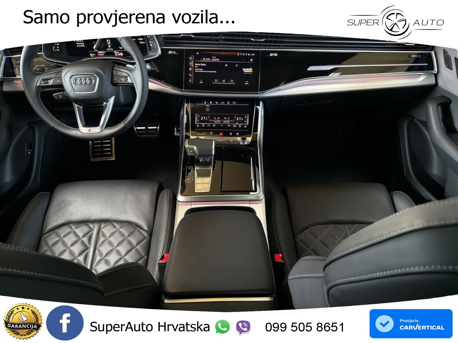 Audi Q8 50 TDI V6 (286 KS) quattro Tiptronic