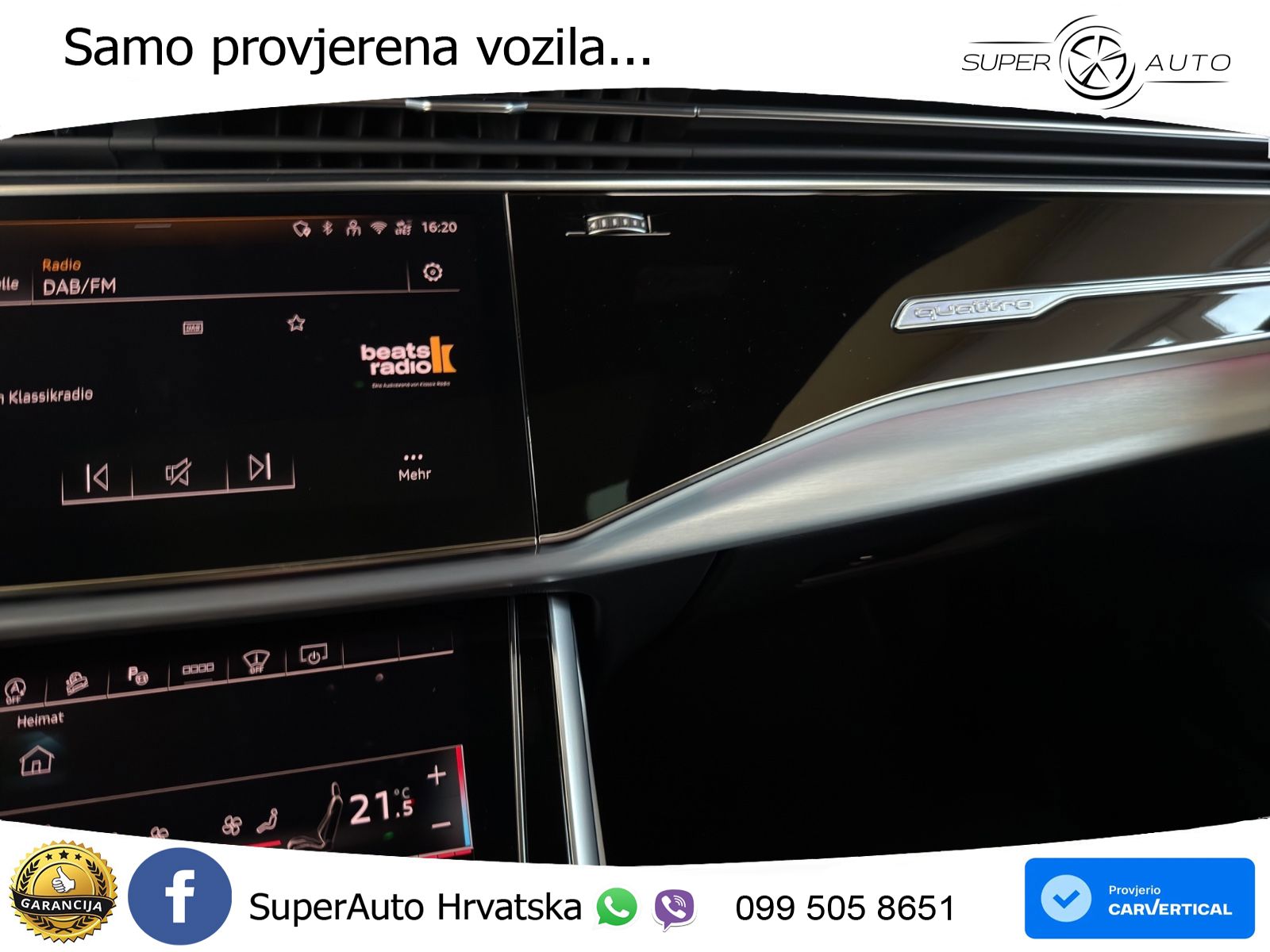 Audi Q8 50 TDI V6 (286 KS) quattro Tiptronic