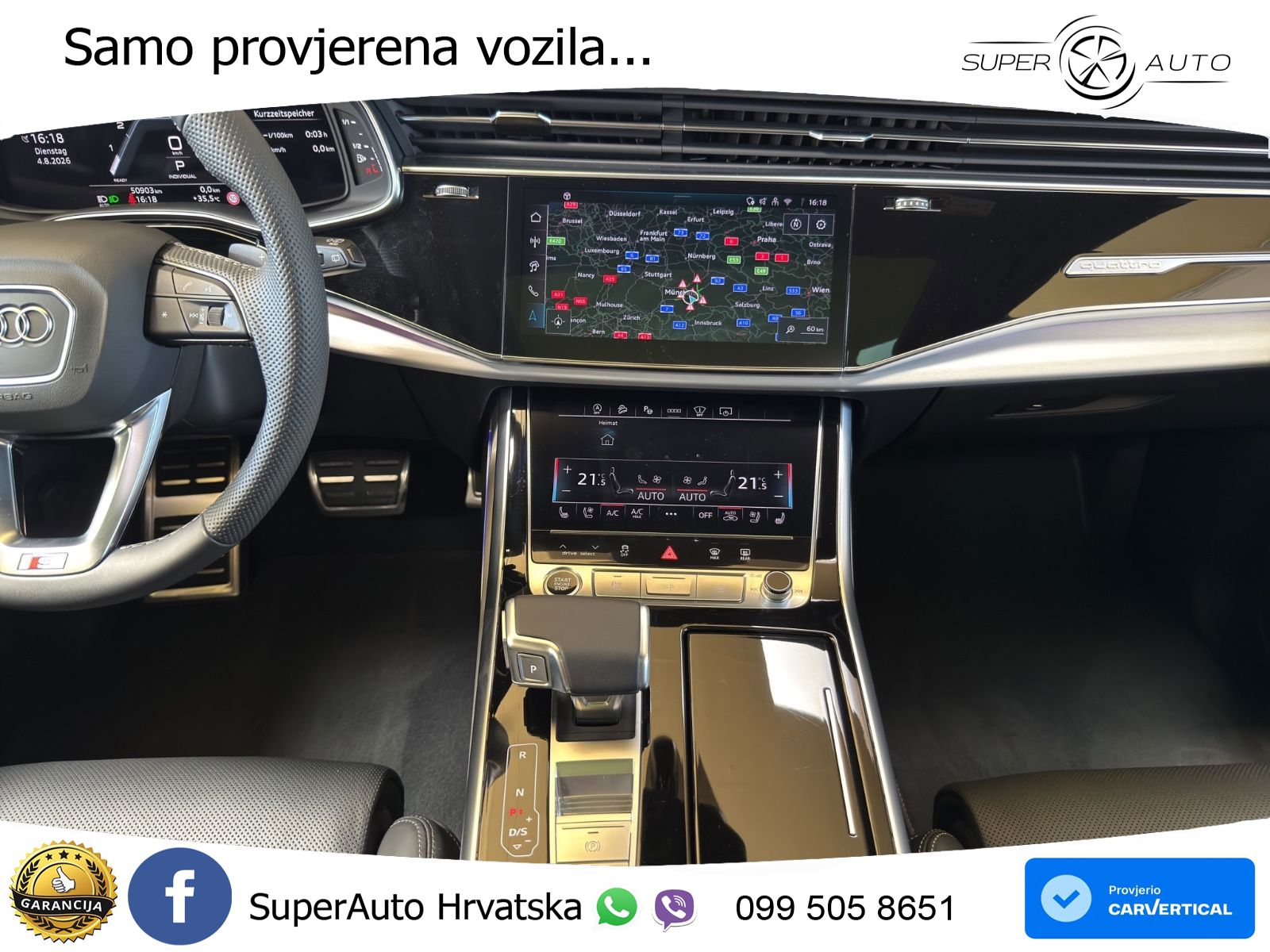 Audi Q8 50 TDI V6 (286 KS) quattro Tiptronic