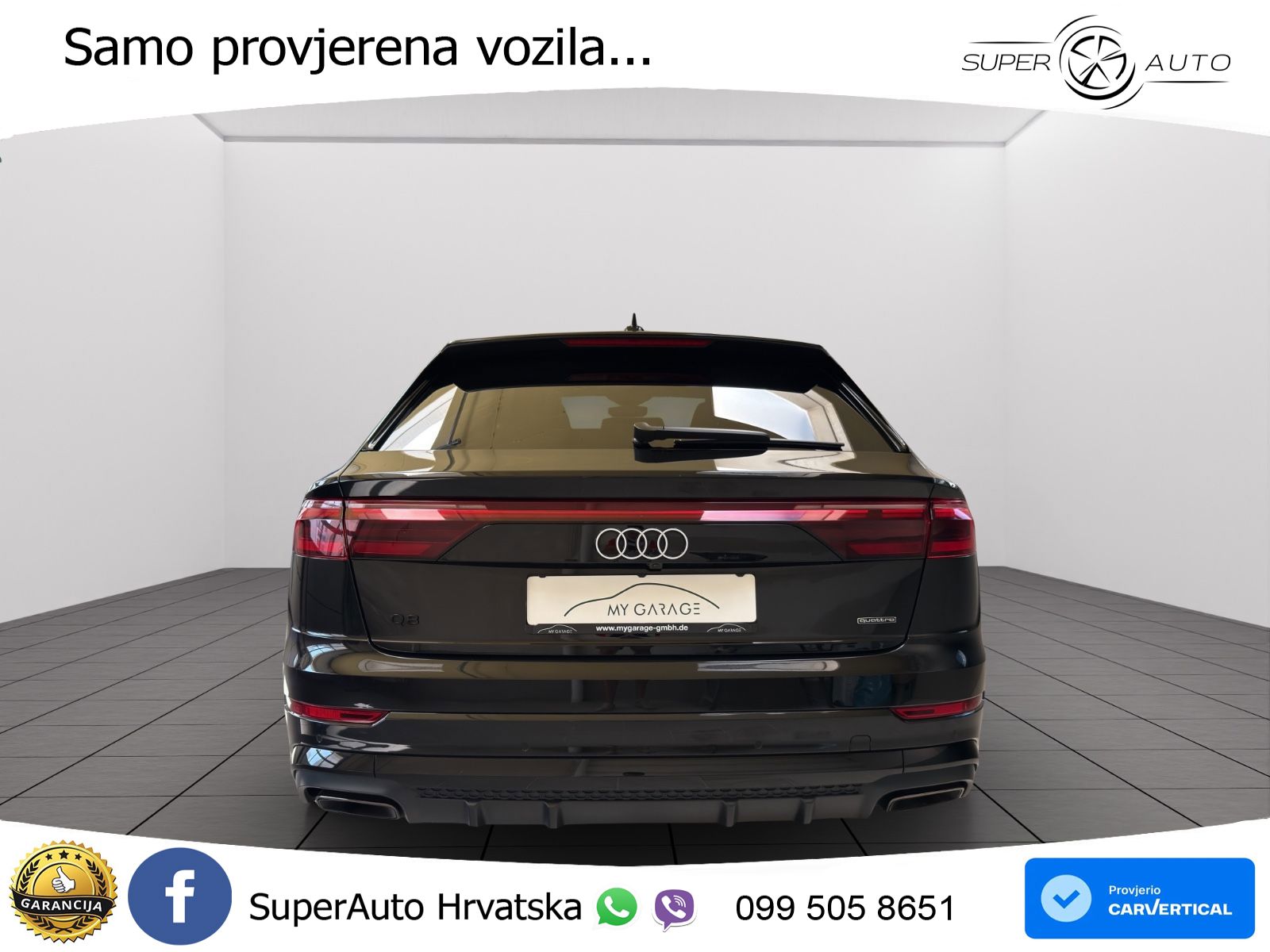 Audi Q8 50 TDI V6 (286 KS) quattro Tiptronic