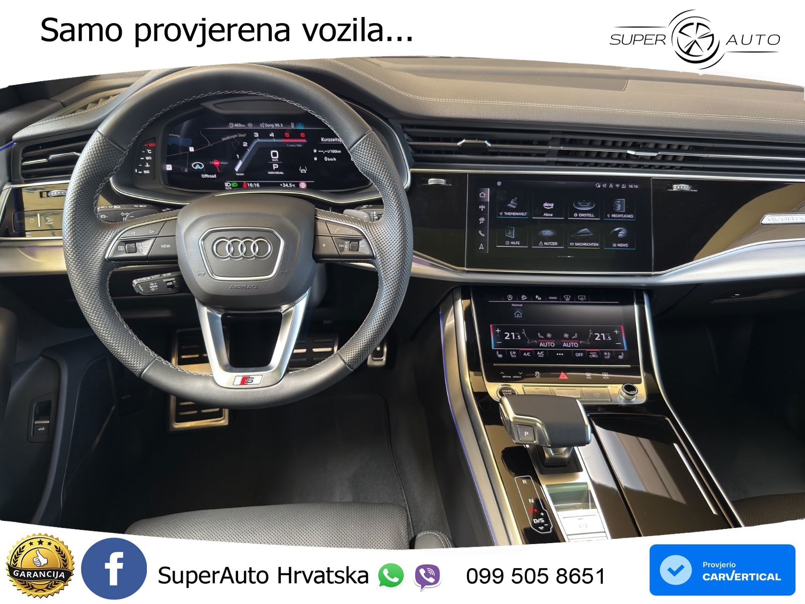 Audi Q8 50 TDI V6 (286 KS) quattro Tiptronic