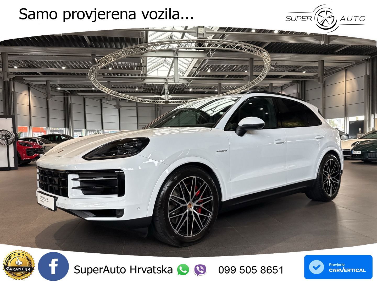 Porsche Cayenne S 3.0 V6 (519 KS) E-Hybrid Tiptronic S