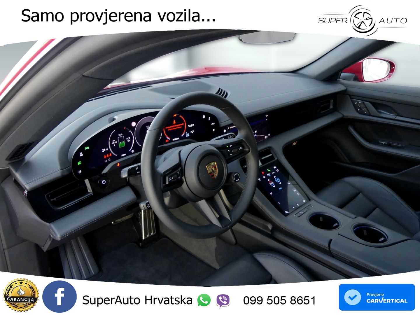 Porsche Taycan Sport Turismo 105 kWh (435 KS)