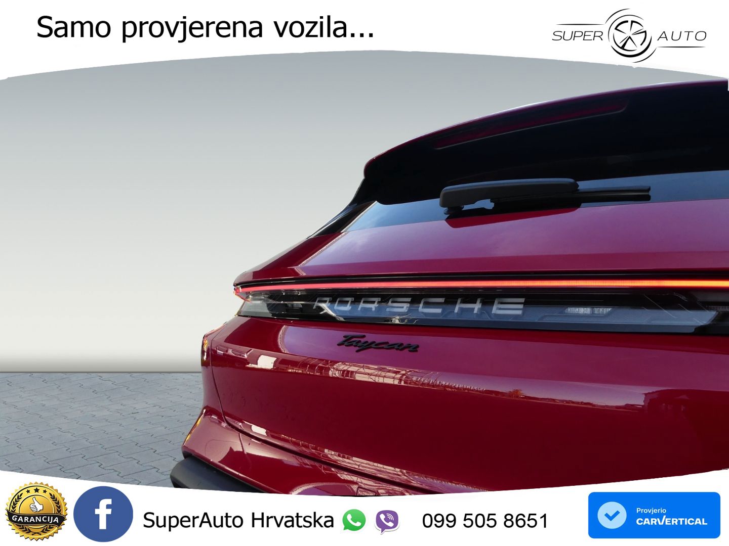 Porsche Taycan Sport Turismo 105 kWh (435 KS)