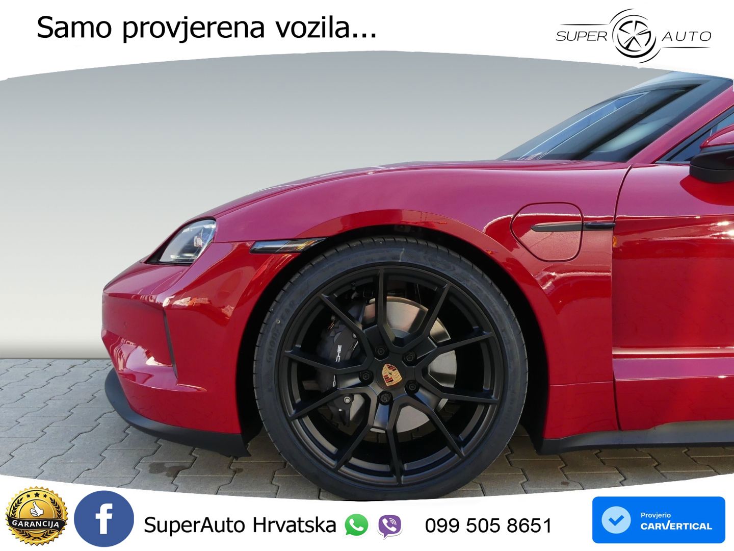 Porsche Taycan Sport Turismo 105 kWh (435 KS)