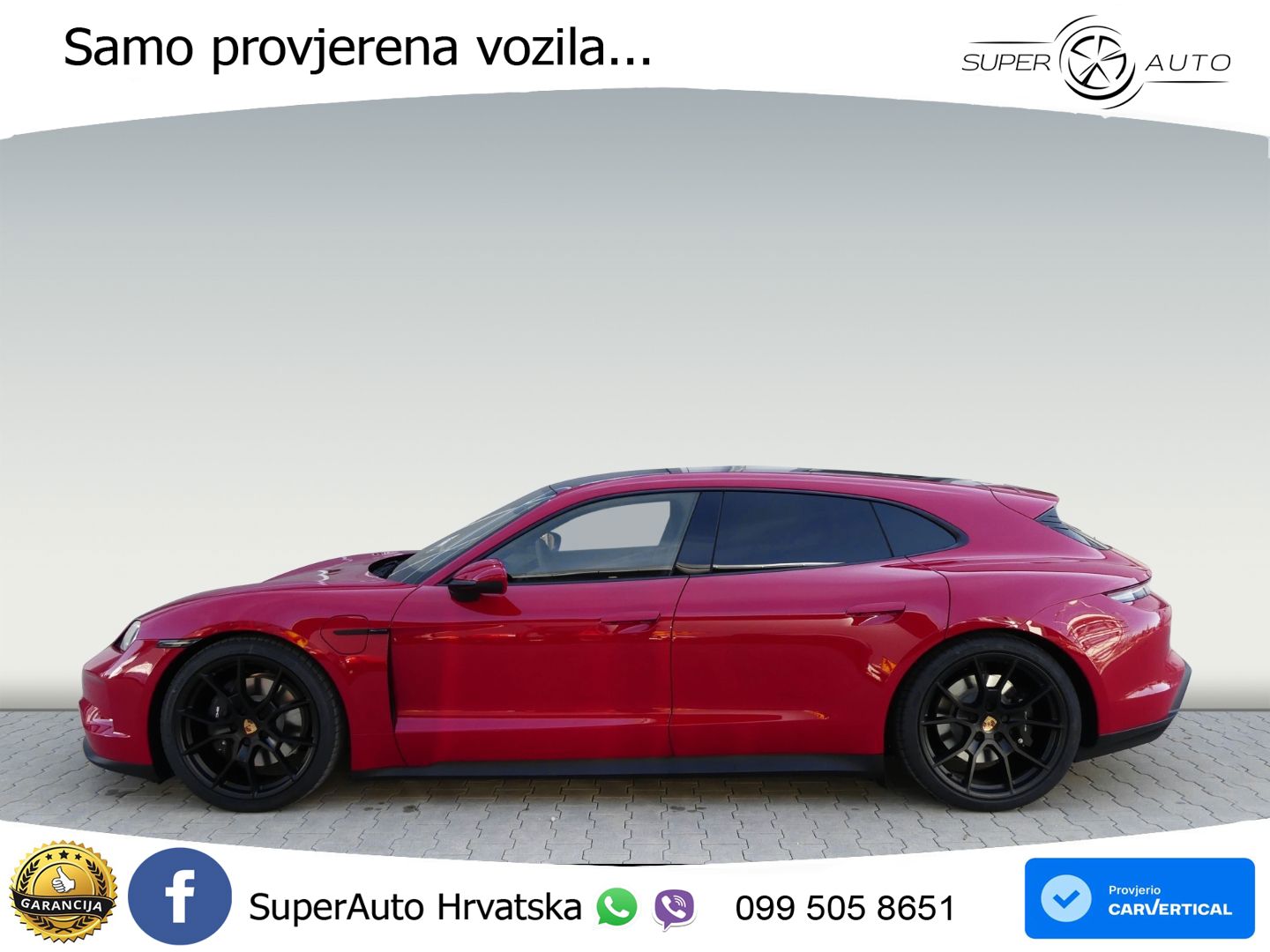 Porsche Taycan Sport Turismo 105 kWh (435 KS)