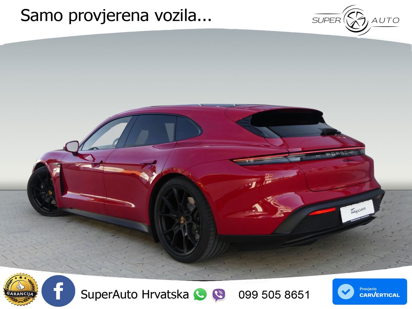 Porsche Taycan Sport Turismo 105 kWh (435 KS)