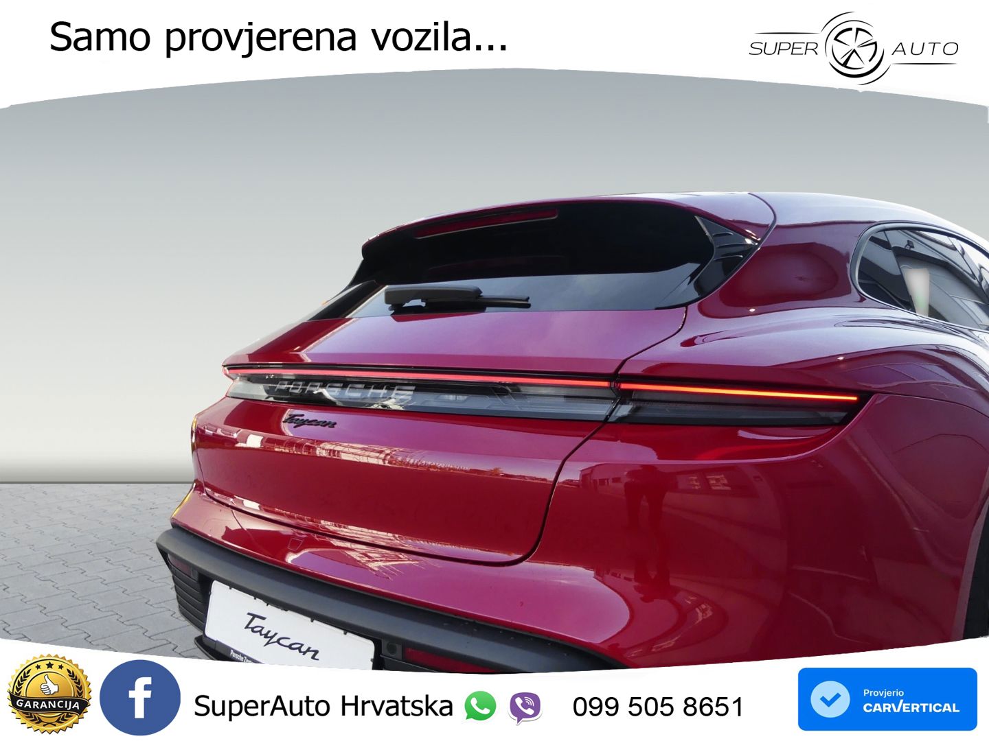 Porsche Taycan Sport Turismo 105 kWh (435 KS)