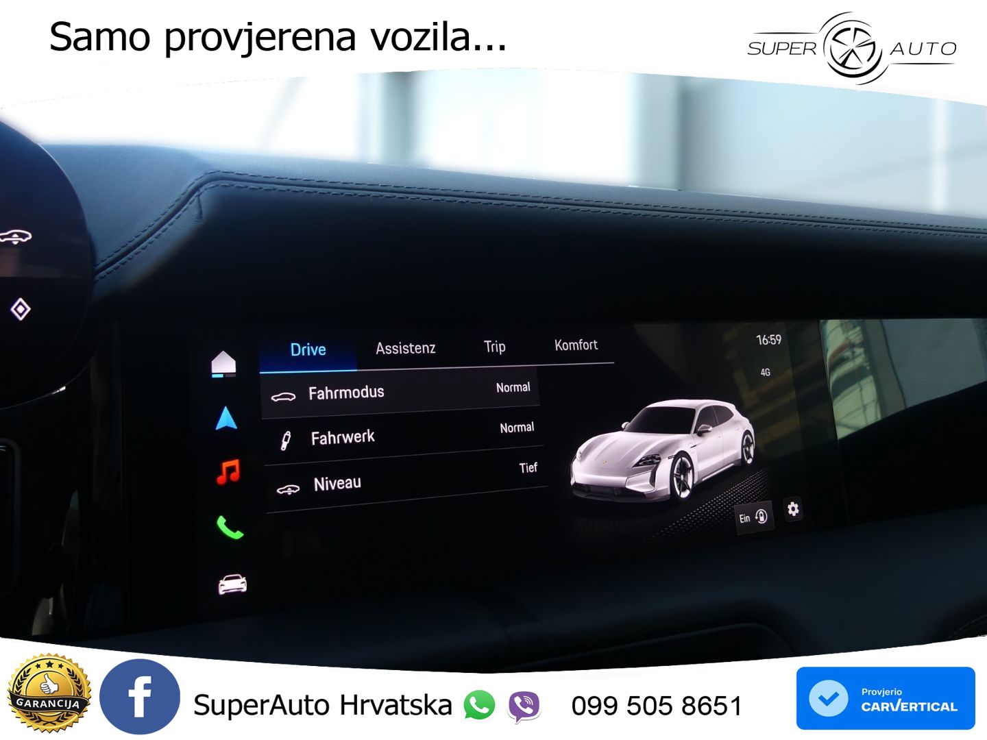 Porsche Taycan Sport Turismo 105 kWh (435 KS)