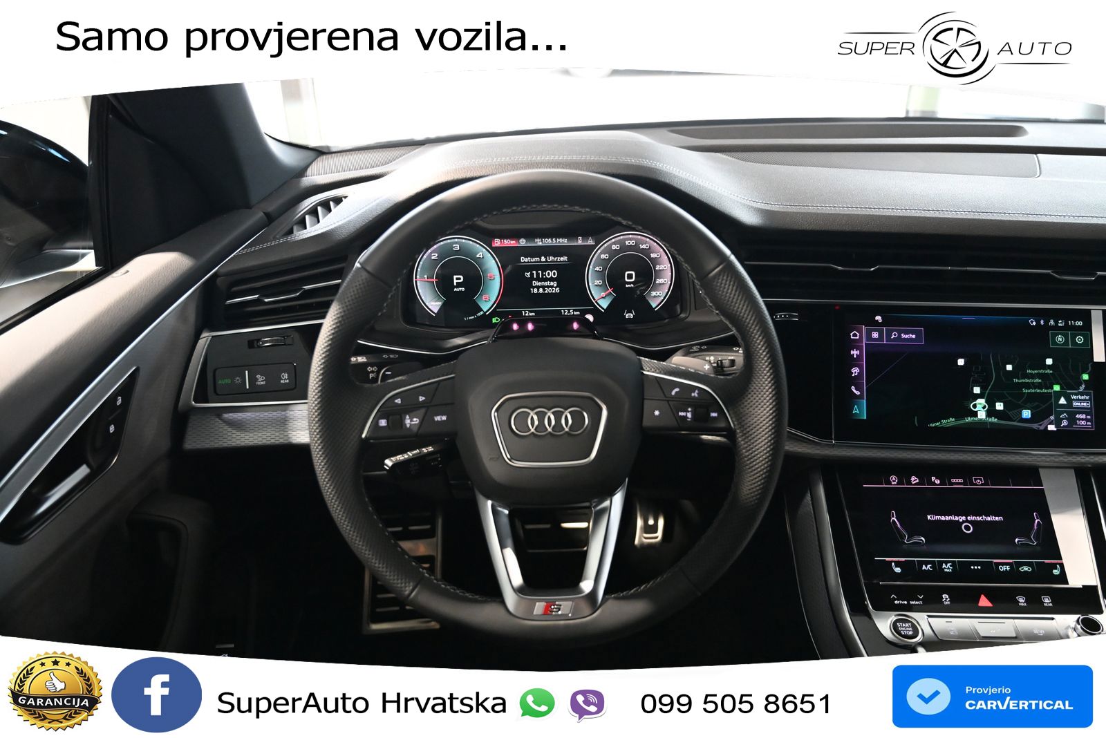 Audi Q8 50 TDI V6 (286 KS) quattro Tiptronic