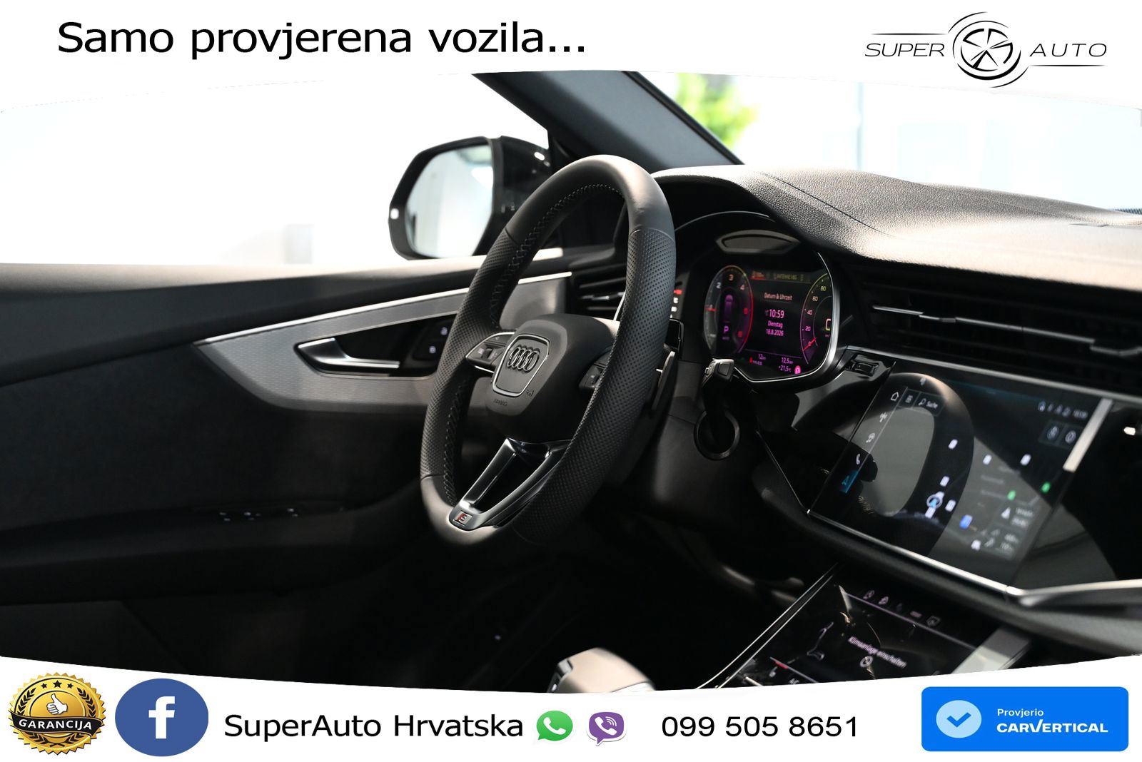 Audi Q8 50 TDI V6 (286 KS) quattro Tiptronic