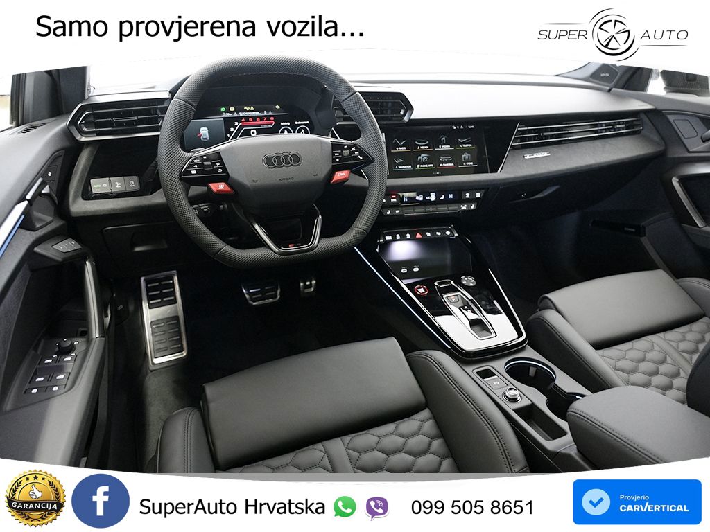 Audi RS3 Sportback 2.5 TFSI (400 KS) quattro S tronic LED+GR SJED+ACC