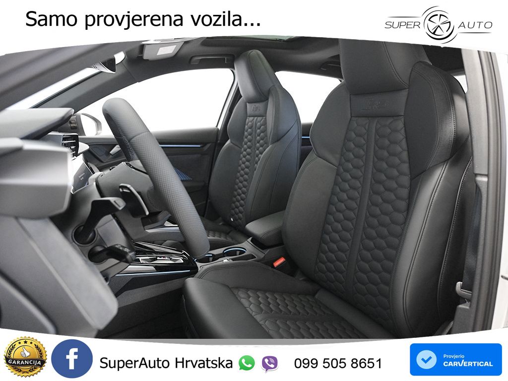 Audi RS3 Sportback 2.5 TFSI (400 KS) quattro S tronic LED+GR SJED+ACC