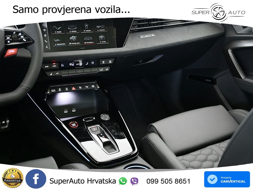 Audi RS3 Sportback 2.5 TFSI (400 KS) quattro S tronic LED+GR SJED+ACC