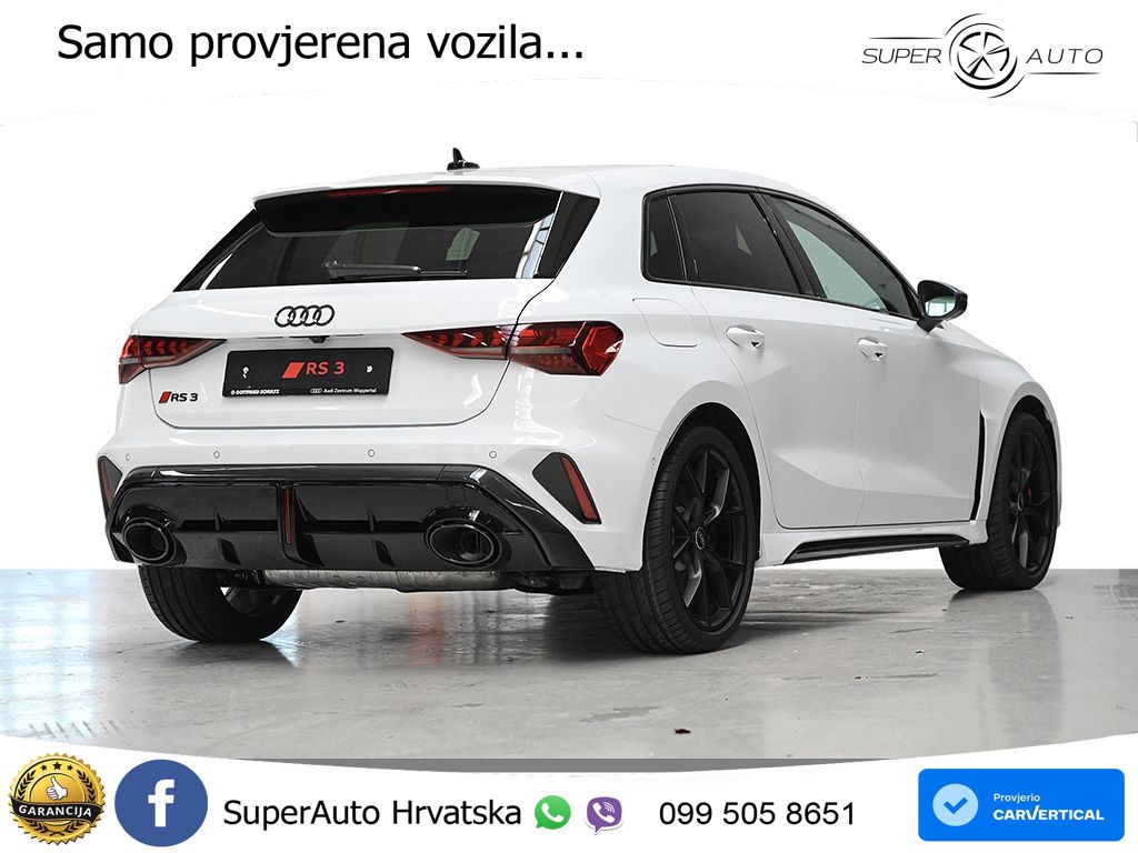 Audi RS3 Sportback 2.5 TFSI (400 KS) quattro S tronic LED+GR SJED+ACC