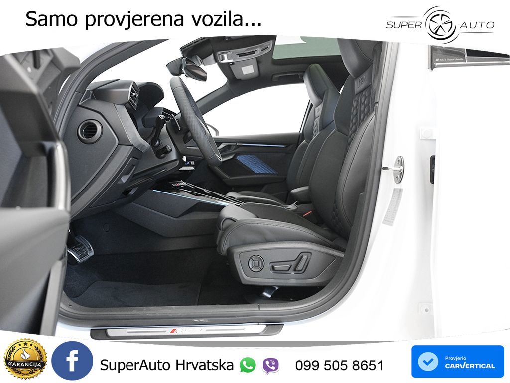 Audi RS3 Sportback 2.5 TFSI (400 KS) quattro S tronic LED+GR SJED+ACC
