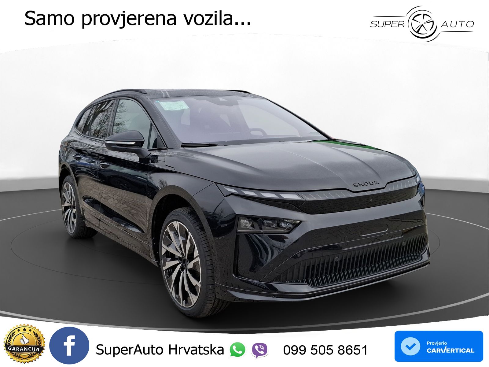 Škoda Enyaq 85 82 kWh (286 KS) SportLine