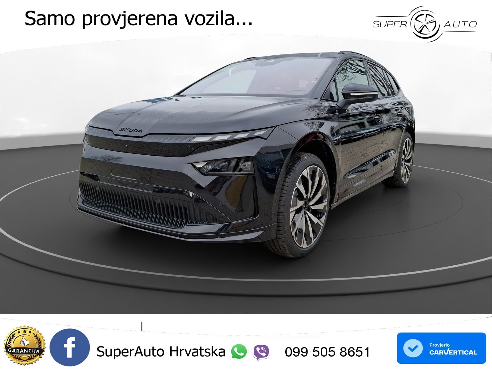 Škoda Enyaq 85 82 kWh (286 KS) SportLine