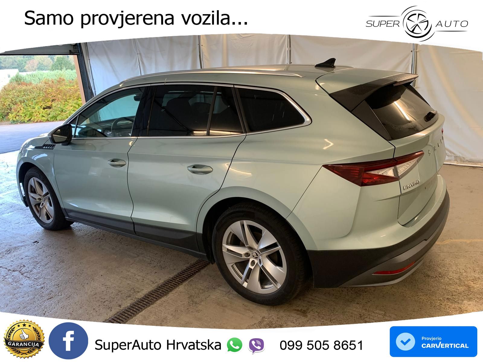 Škoda Enyaq iV 80x 82 kWh (265 KS) AWD Suite LED+GR SJED+ACC