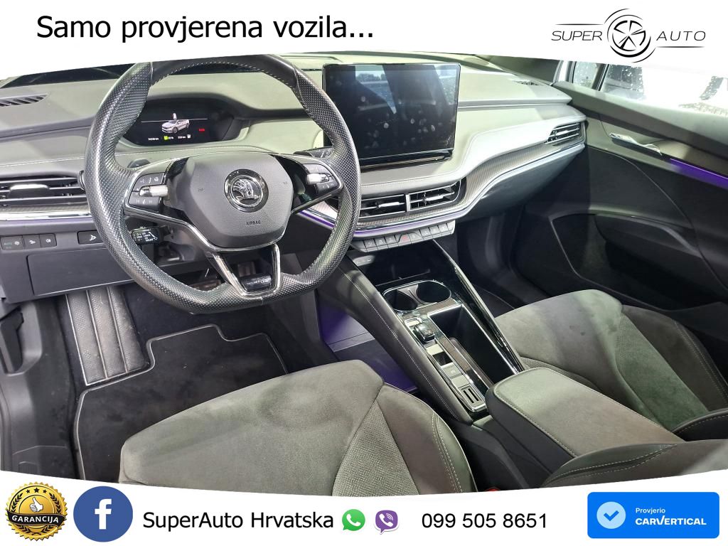 Škoda Enyaq iV 80x 82 kWh (265 KS) AWD SportLine LED+GR SJED+ACC
