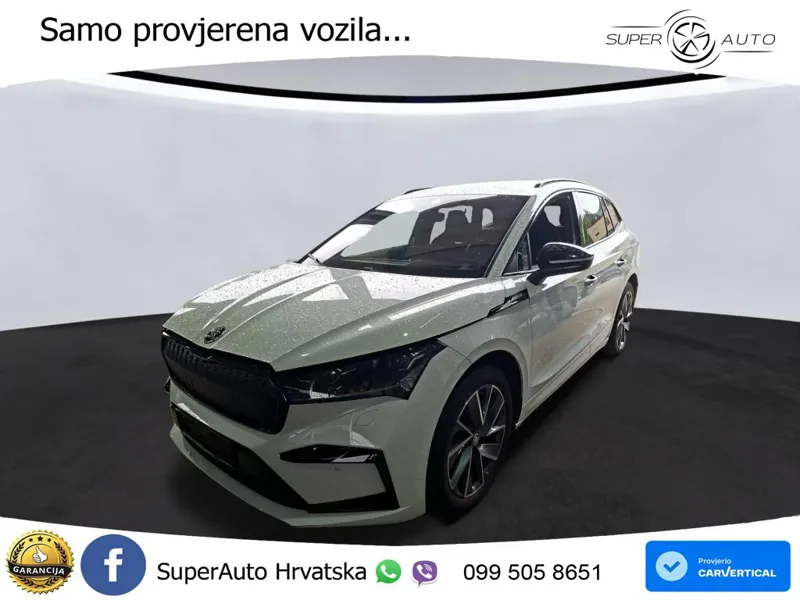 Škoda Enyaq iV 80x 82 kWh (265 KS) AWD SportLine LED+GR SJED+ACC
