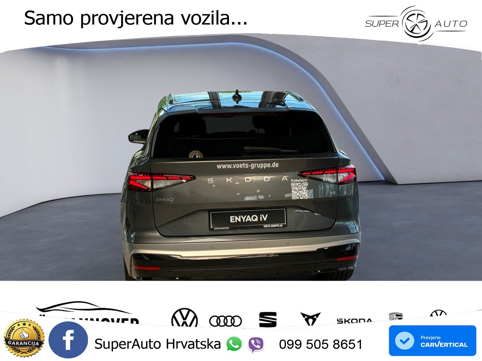 Škoda Enyaq 85 82 kWh (286 KS) Loft LED+GR SJED+ACC