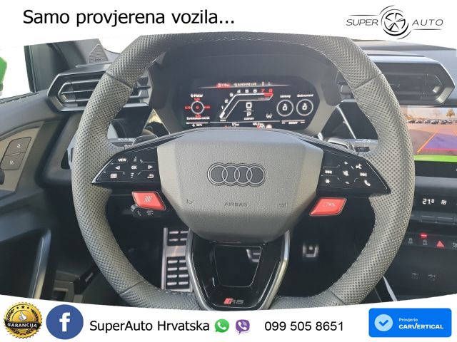 Audi RS3 Sportback 2.5 TFSI (400 KS) quattro S tronic LED+GR SJED+ACC