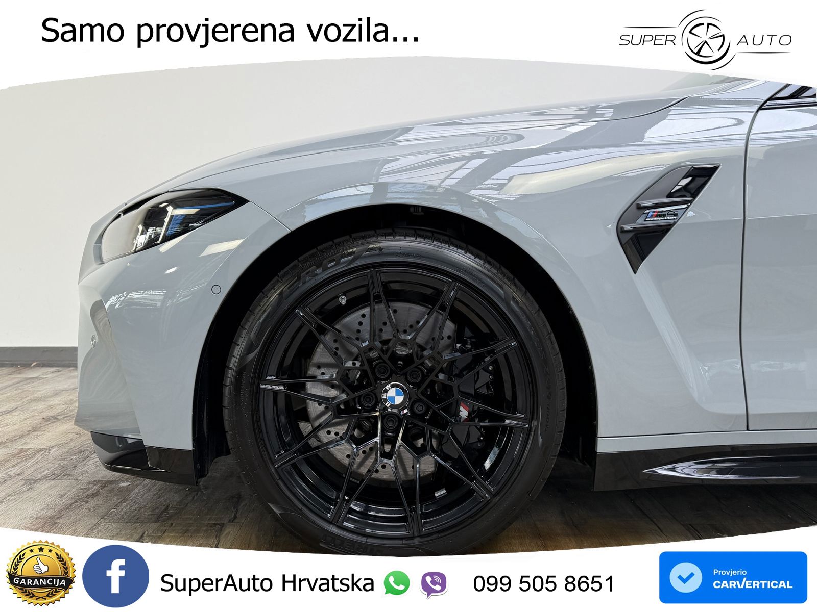 BMW M4 Competition 3.0 (530 KS) xDrive Steptronic LED+GR SJED+ACC